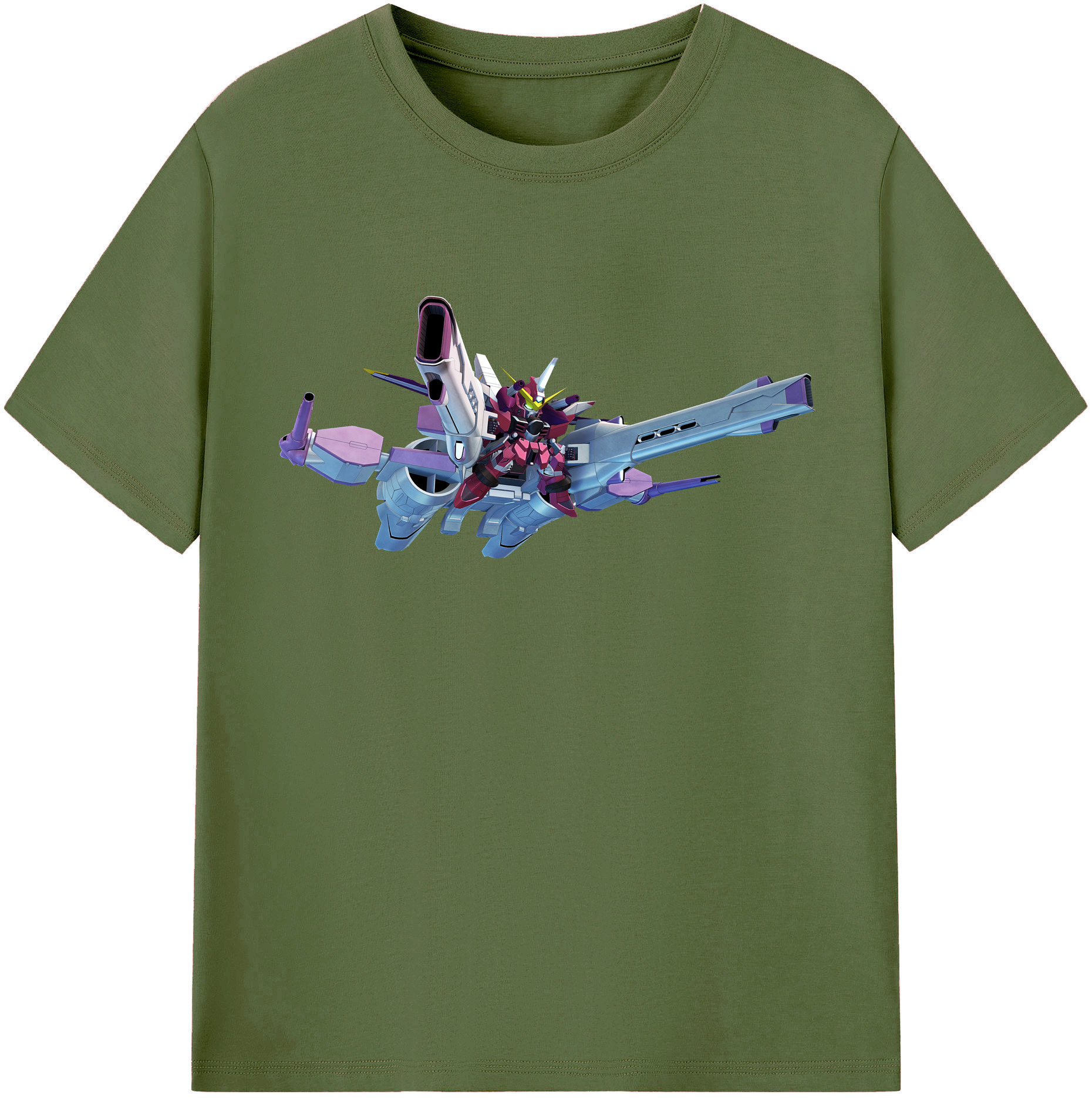 （画像用） 機動戦士ガンダム Mobile Suit Gundam 綿100％半袖Tシャツ（フロントプリント）